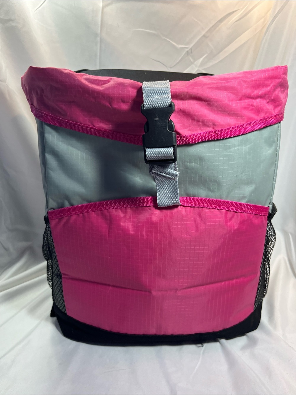 NWT - Ulta Beauty Pink, Gray & Black Insulated Backpack